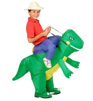 „Dinozauras“ (pripučiamas kostiumas, kepurė)