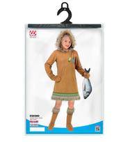 „ESKIMO“ (suknelė su gobtuvu, pirštinės, batų užvalkalai)