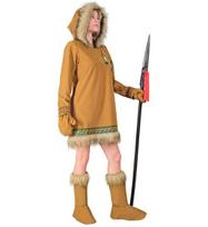 „ESKIMO“ (suknelė su gobtuvu, pirštinės, batų užvalkalai)