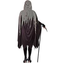 „GRIM REAPER“ (suknelė su kaulais, pėdkelnės ir pirštinės, apsiaustas su gobtuvu, grandinėlės)