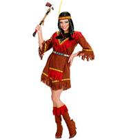 „INDĖNĖ“ (suknelė, prijuostė, batų užvalkalai, galvos juosta su plunksna)