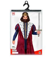 „KING“ (striukė, berankovis paltas, karoliai, karūna)