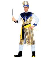 „MAHARAJA“ (ilgas paltas, kelnės, diržai, batų užvalkalai, turbanas su brangakmeniais)