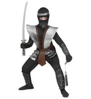 „MEISTERIS NINJA“ (paltas, kelnės, liemenė, diržas, rankų apsaugos, kojų apsaugos, kaukė)