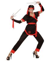 „NINJA GIRL“ (paltas, kelnės, diržas, pirštinės be pirštų, kaklaraiščiai, galvos juosta)