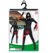 „NINJA“ (kombinezonas su gobtuvu, veido kaukė, diržas, rankų ir kojų raiščiai)