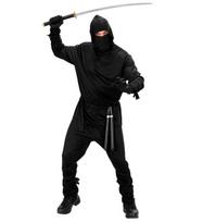 „NINJA“ (paltas su gobtuvu, kelnės, diržas, kaukė, rankų ir kojų raiščiai)