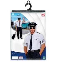 Karnavalinis kostiumas, Pilotas, Widmann, 3 dalys su marškiniais, kaklaraiščiu ir skrybėle