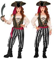 „PIRATAS“ (marškinėliai su liemene, kelnėmis, varčia, diržu, galvos juosta, skrybėle)