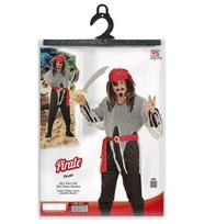„PIRATAS“ (marškinėliai, kelnės, diržas, batų užvalkalai, bandana)