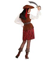 „PIRATAS“ (suknelė su liemene, diržu, batų užvalkalais, galvos juosta, skrybėle)