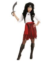 „PIRATAS“ (suknelė su liemene, diržu, galvos apdangalu)