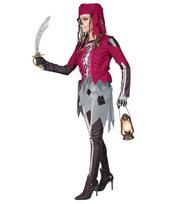 „PIRATO SKELETAS“ (marškinėliai su korsetu ir sijonu, tamprės, bandana)