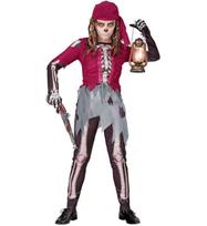 „PIRATO SKELETAS“ (marškinėliai su korsetu ir sijonu, tamprės, bandana)