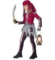 „PIRATO SKELETAS“ (marškinėliai su korsetu ir sijonu, tamprės, bandana)
