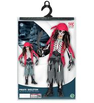 „PIRATO SKELETAS“ (marškinėliai su liemene ir diržu, kelnės, bandana)