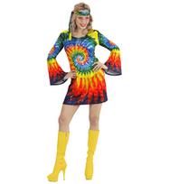 „PSICHEDELIC HIPPIE“ (suknelė, galvos juosta)