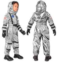 Karnavalinis kostiumas, Sidabrinis astronautas, Widmann, 2 dalys su kombinezonu ir šalmu