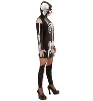 „SKELETAS“ (suknelė su gobtuvu, tamprės iki šlaunų)