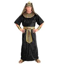 „TUTANKHAMENAS“ (chalatas, apykaklė ir diržas su brangakmeniais, riešo juostos, galvos apdangalas)