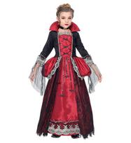 „VAMPIRESS“ (suknelė su krinolino apatiniu sijonu, kaklo papuošalu su brangakmeniu)