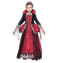 „VAMPIRESS“ (suknelė su krinolino apatiniu sijonu, kaklo papuošalu su brangakmeniu)