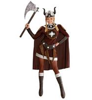 „VIKING VIKTORIA“ (suknelė, diržas, šalmas, batų užvalkalai, apsiaustas)