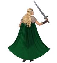 „VIKING“ (suknelė su apsiaustu, diržu, rankų šildytuvais, galvos juosta)