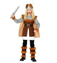 „VIKING“ (tunika su diržu ir apsiaustu, batų viršūnės, šalmas)