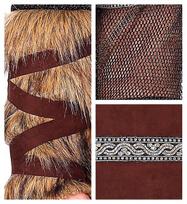 „VIKING“ (tunika, kelnės, diržas, batų užvalkalai, apsiaustas, šalmas)