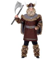 „VIKING“ (tunika, kelnės, diržas, batų užvalkalai, apsiaustas, šalmas)