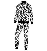 „ZEBRA ANIMALIER PARTY FASHION SPORTINIS KOSTIUMAS“ (striukė, kelnės)