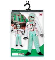 „ZOMBIE DOCTOR“ (kruvinas švarkas su marškiniais ir kaulais, EVA krūtinė, kelnės, kepurė, veido kaukė, stetoskopas)