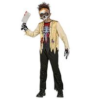 „ZOMBIO SKELETAS“ (marškinėliai, kelnės, kaukė)
