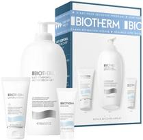 Kūno priežiūros rinkinys Biotherm Lait Corporel Active Recovery, 3 dalių, drėkinamasis ir maitinamasis
