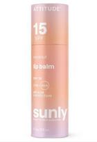 Lūpų balzamas Attitude Coconut SPF 15 mineralinė apsauga, skaidrus