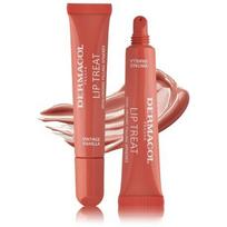 Lūpų blizgis Dermacol drėkinamasis lūpų balzamas Vintage Vanilla blizganti ruda
