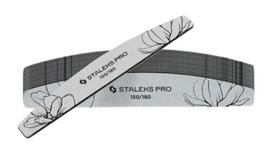 Nagų dildė Staleks Expert 40 Pusmėnulio formos mineralinė 150/180 grūdėtumo, 25 vnt.