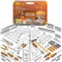 FORSTIME įrankių rinkinys 1/4", 3/8", 1/2" 6gr. 202 elementai FT-42022-5(56911)
