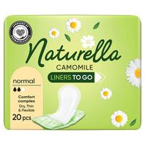 Kasdieniai įklotai Naturella To Go Plus su ramunėlių kvapu, 20 vnt.