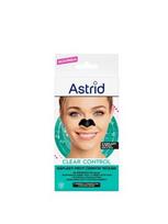 Juodagalvių pleistrai „Astrid Clear Control“ 6 vnt. visiems odos tipams