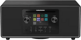Grundig DTR 7100 Internet DAB+ CD Radio, black