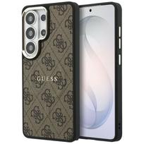 GUESS case for SAMSUNG S26 Ultra GUHMS26LP4MSEGCW (4G Embossed Ring MagSafe) in brown
