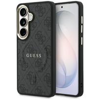 GUESS case for SAMSUNG S26 Plus GUHMS26MP4MSEGCK (4G Embossed Ring MagSafe) in black