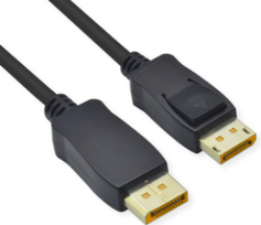 Brackton Kabelis DisplayPort - DisplayPort v1.4 8K 60Hz 5mDisplayPort Cable - DisplayPort v1.4 8K 60Hz 5m