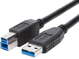 Brackton USB Type-A to Type-B Cable, 5Gb/s, 0.5m