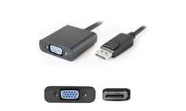 AddOn Networks DP2VGAA video cable adapter, 0.2 m VGA (D-Sub) to DisplayPort, Black