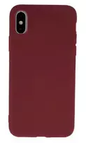 Fusion Accessories Fusion Soft Matte Back Case Silicone Case for Apple iPhone 11 Pro Max in Dark Red