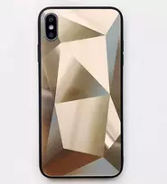 Fusion Accessories Fusion Diamond Stone Back Case Silicone Case for Apple iPhone 11 Pro, Gold