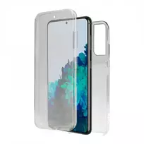 Fusion Accessories Fusion 360 defense protect silicone case for Samsung Galaxy S21 G991, transparent